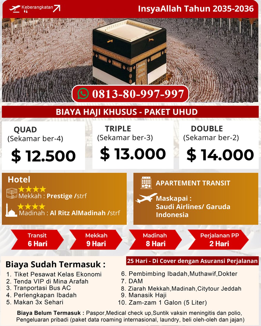 paket haji khusus uhud 2026 alhijaz indowisata